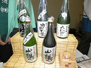 山鶴純米大吟醸斗瓶囲い　竹風万葉